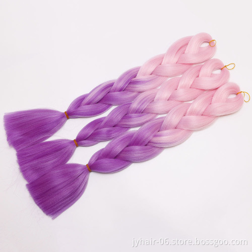 Jumbo Braids Synthetic Braiding Hair 60 Color Available 100g 24Inch Hair Extension
